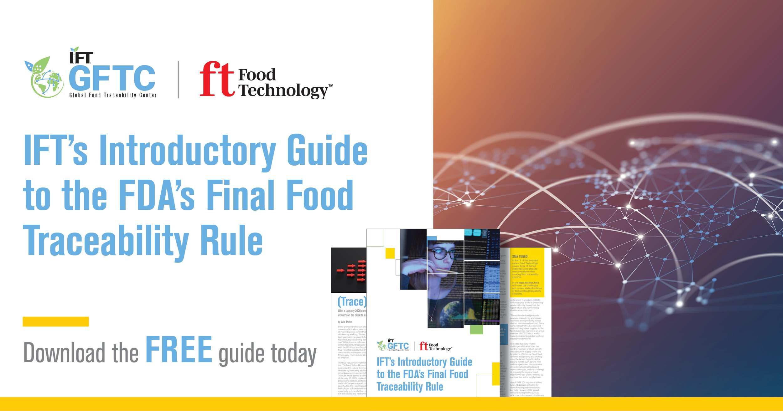 Ift s introductory guide to the fda s final food traceability rule